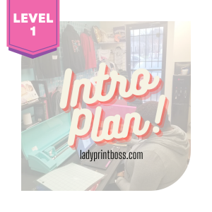 Intro Monthly Coaching | Lady Print Boss