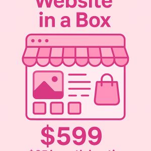 Lady Print Boss™ Website Kit – Ready-to-Launch Merch Store